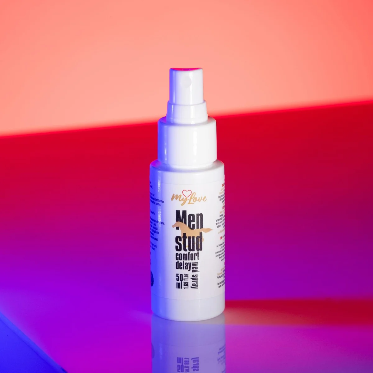 MyLove Men stud comfort delay-med spray 50 ml. — zdjęcie 3