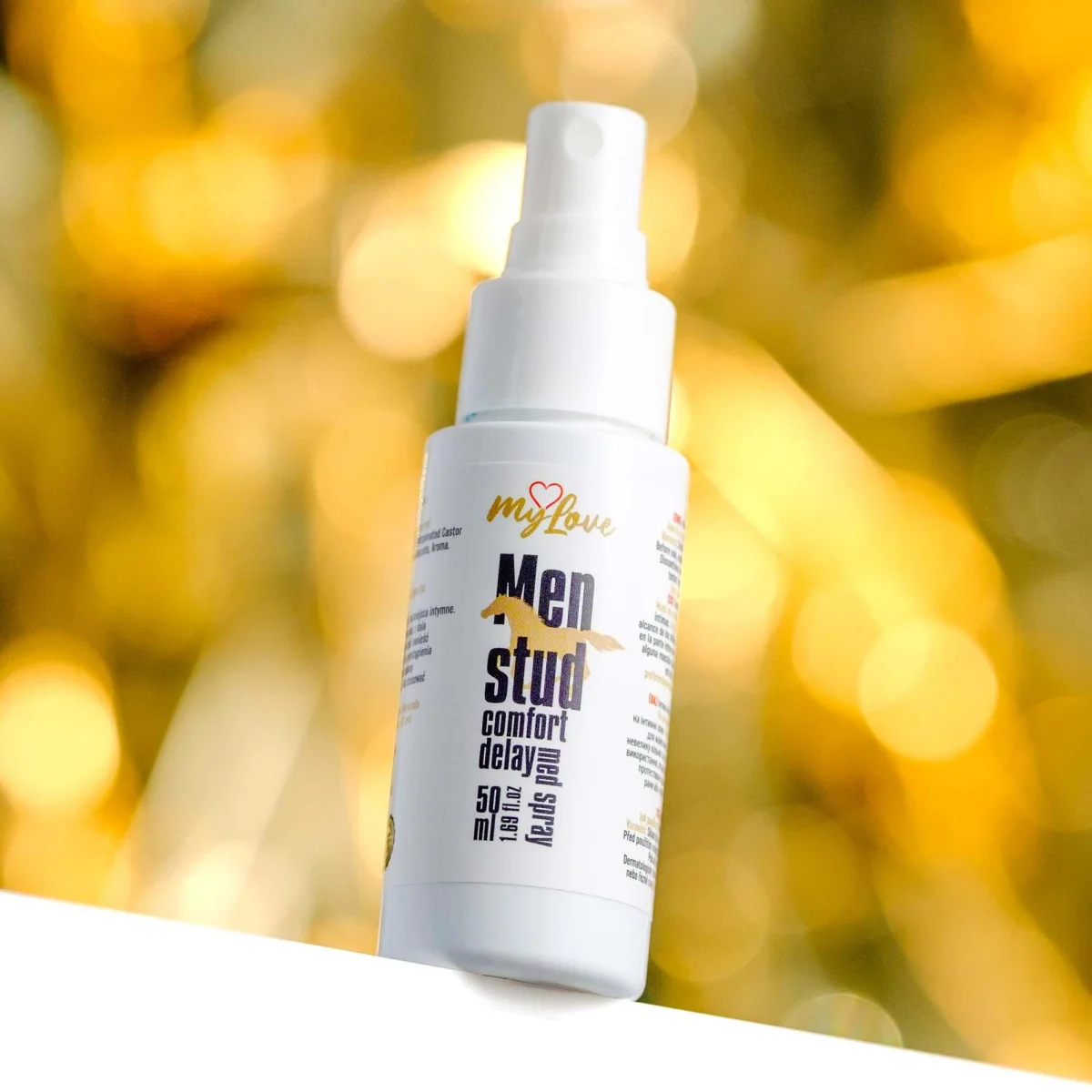 MyLove Men stud comfort delay-med spray 50 ml. — zdjęcie 5