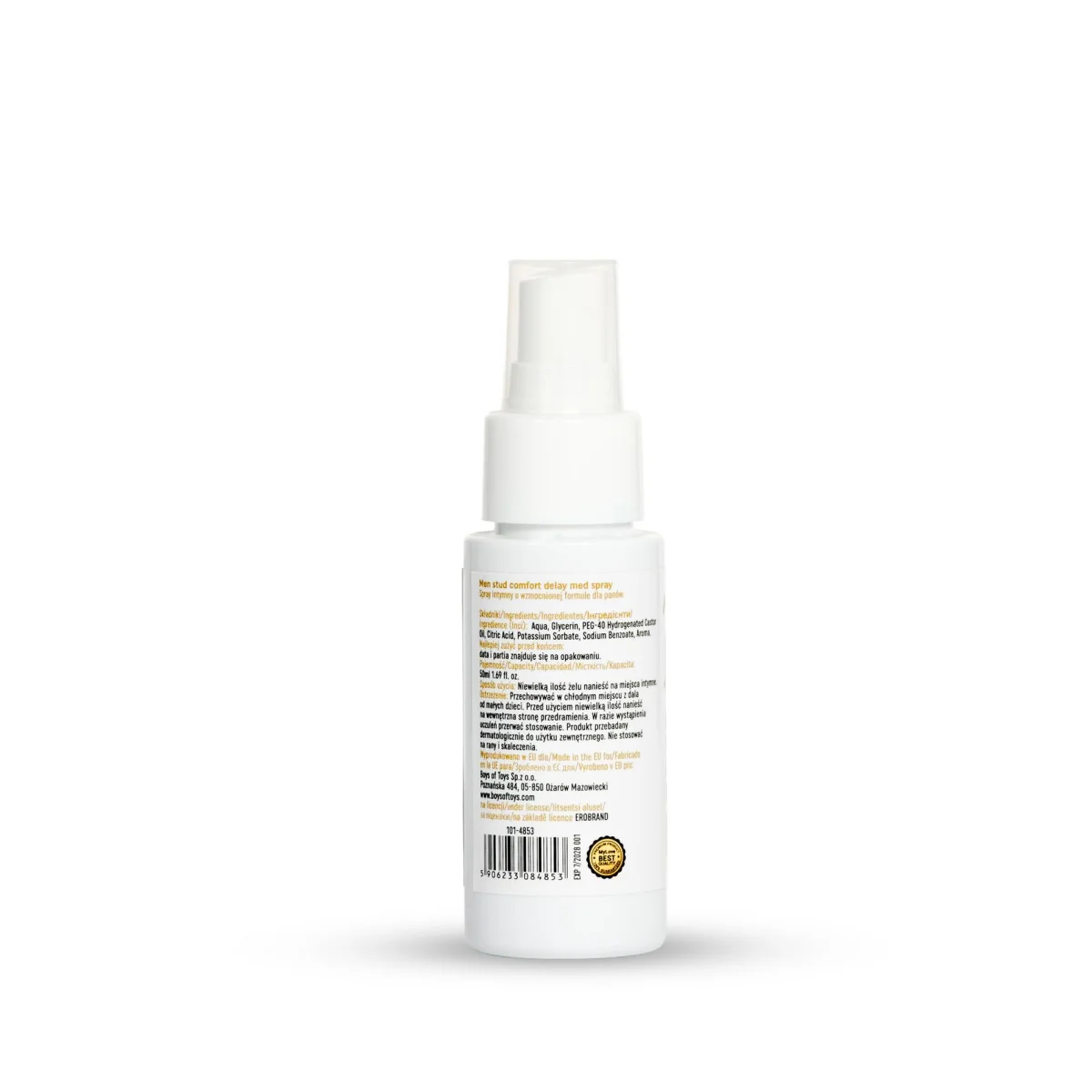 MyLove Men stud comfort delay-med spray 50 ml. — zdjęcie 8