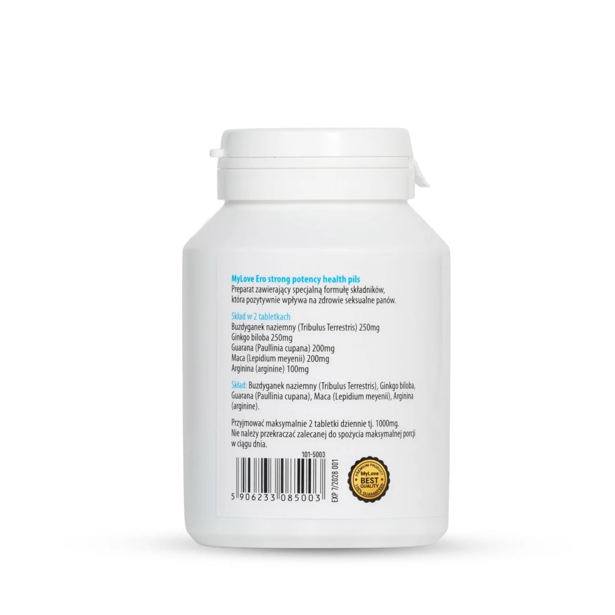 MyLove Ero strong potency health pils 60 — zdjęcie 2