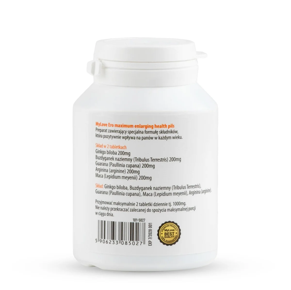 MyLove Ero maximum enlarging health pils 60 — zdjęcie 2