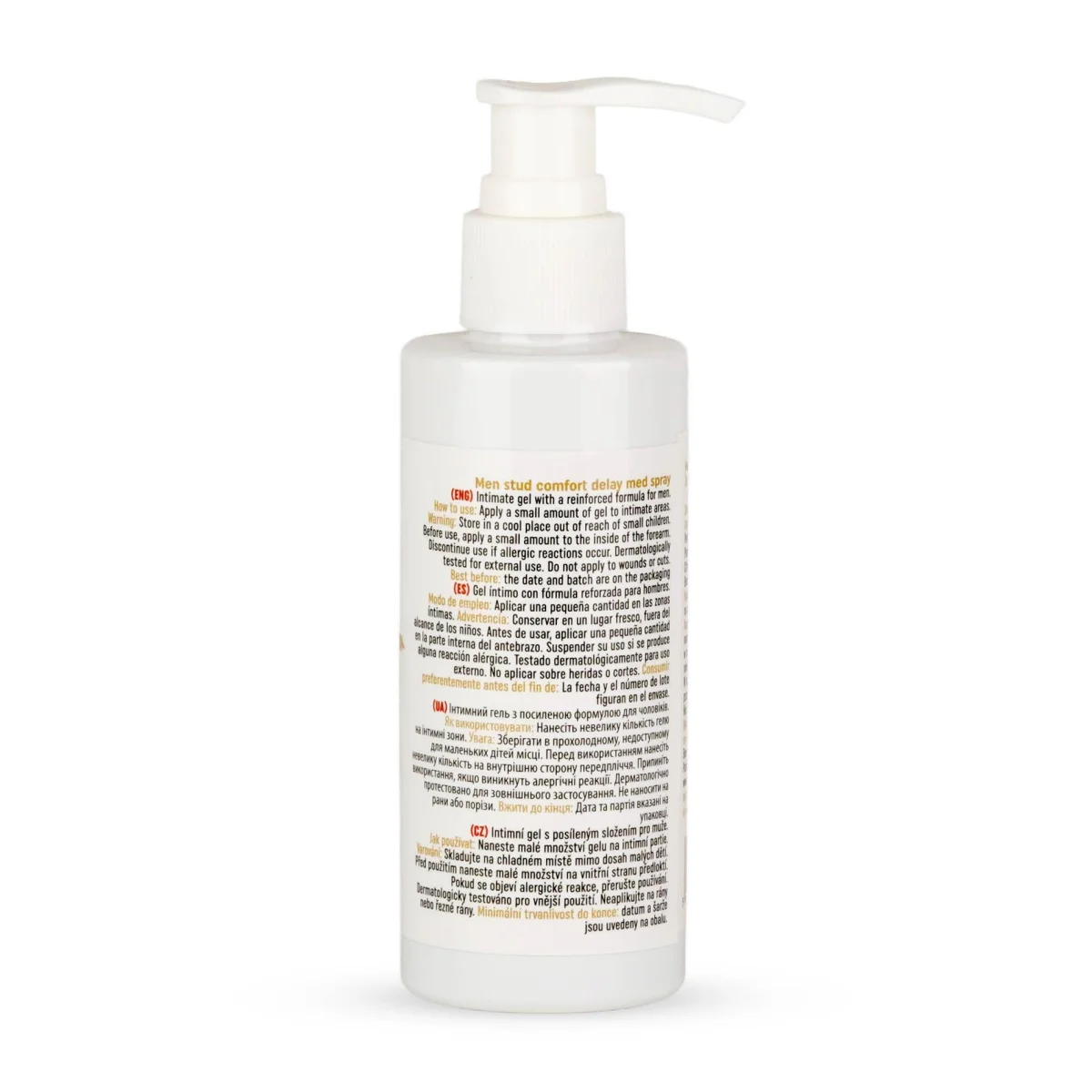 MyLove Men stud comfort delay-med gel 150ml — zdjęcie 3