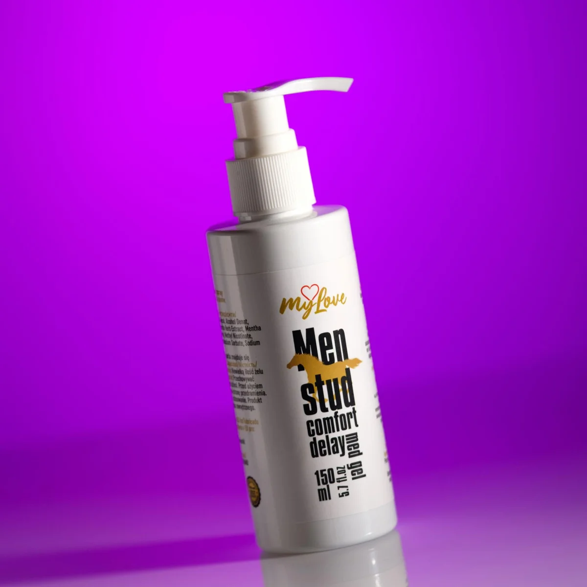 MyLove Men stud comfort delay-med gel 150ml — zdjęcie 4