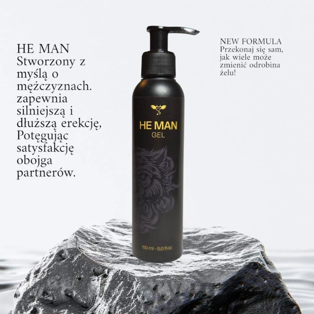 HE MAN GEL - 150ml — zdjęcie 4