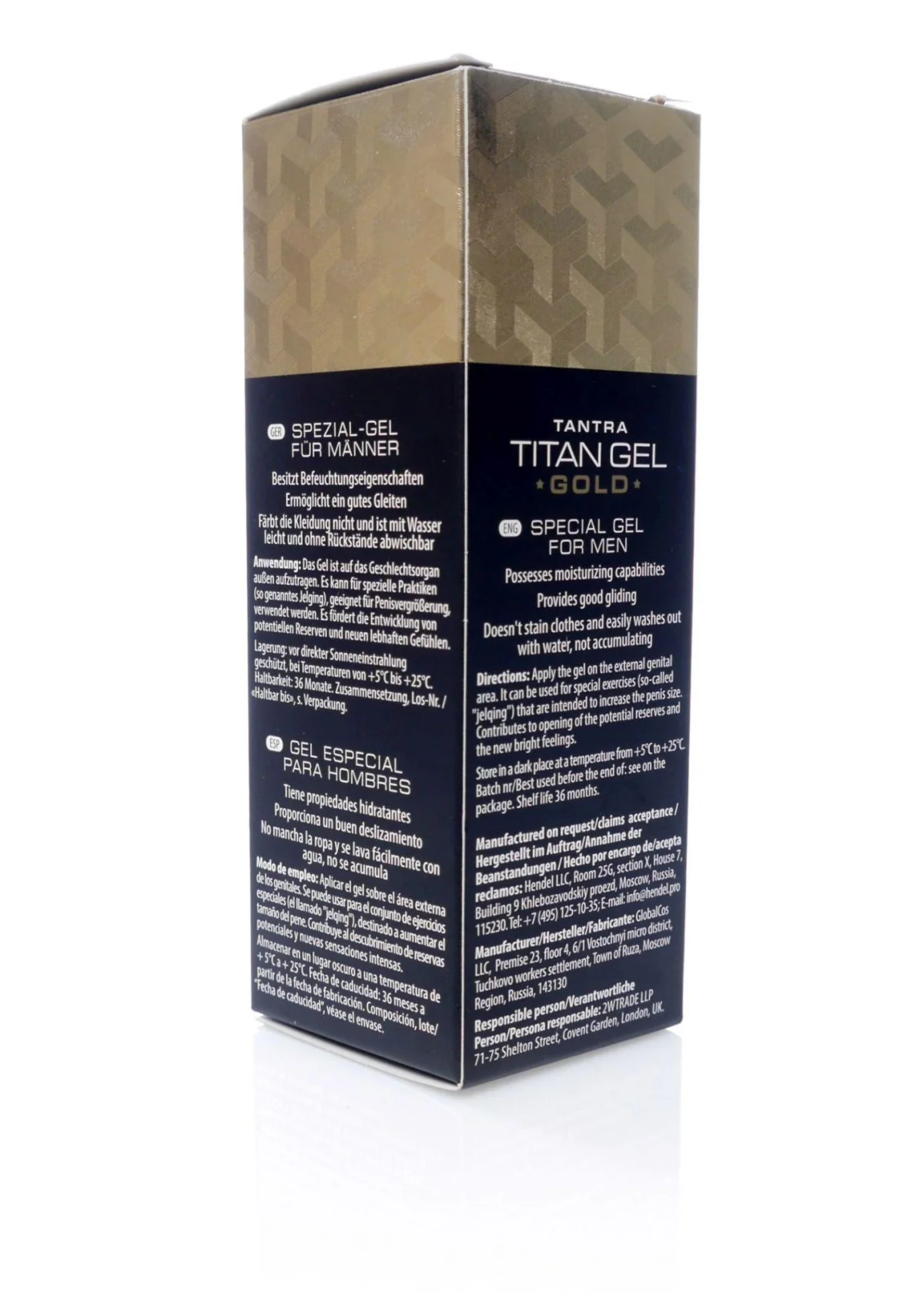 Żel/sprej-Titan GEL GOLD 50ml.( ORGINAL ) — zdjęcie 7