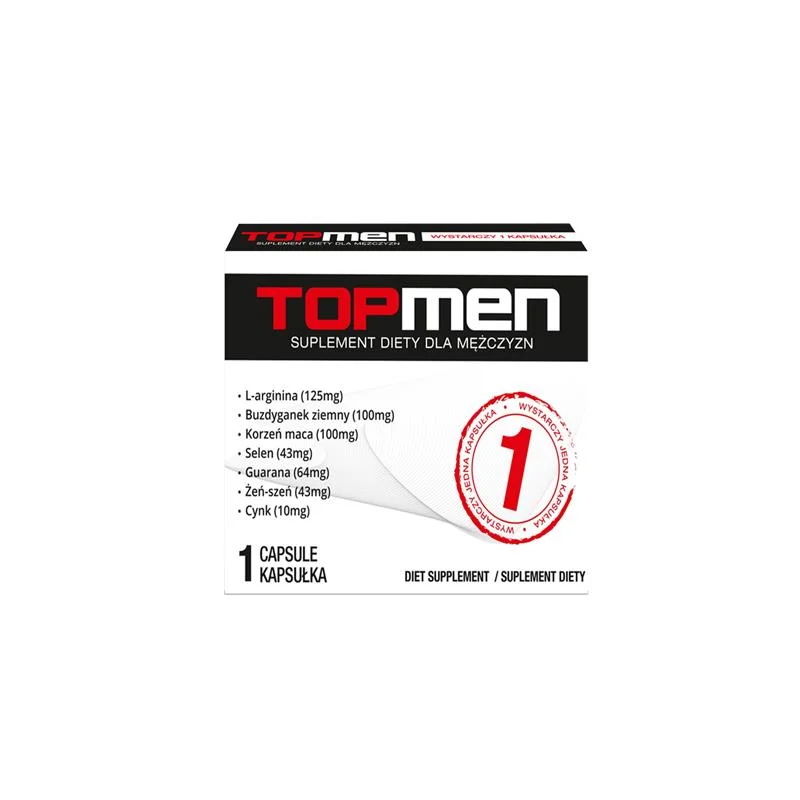 Supl.diety-TopMen - 1szt — zdjęcie 2