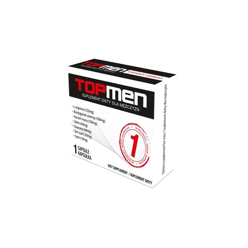 Supl.diety-TopMen - 1szt — zdjęcie 4