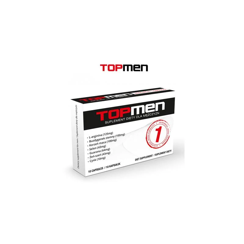 Supl.diety-TopMen - 10szt — zdjęcie 4
