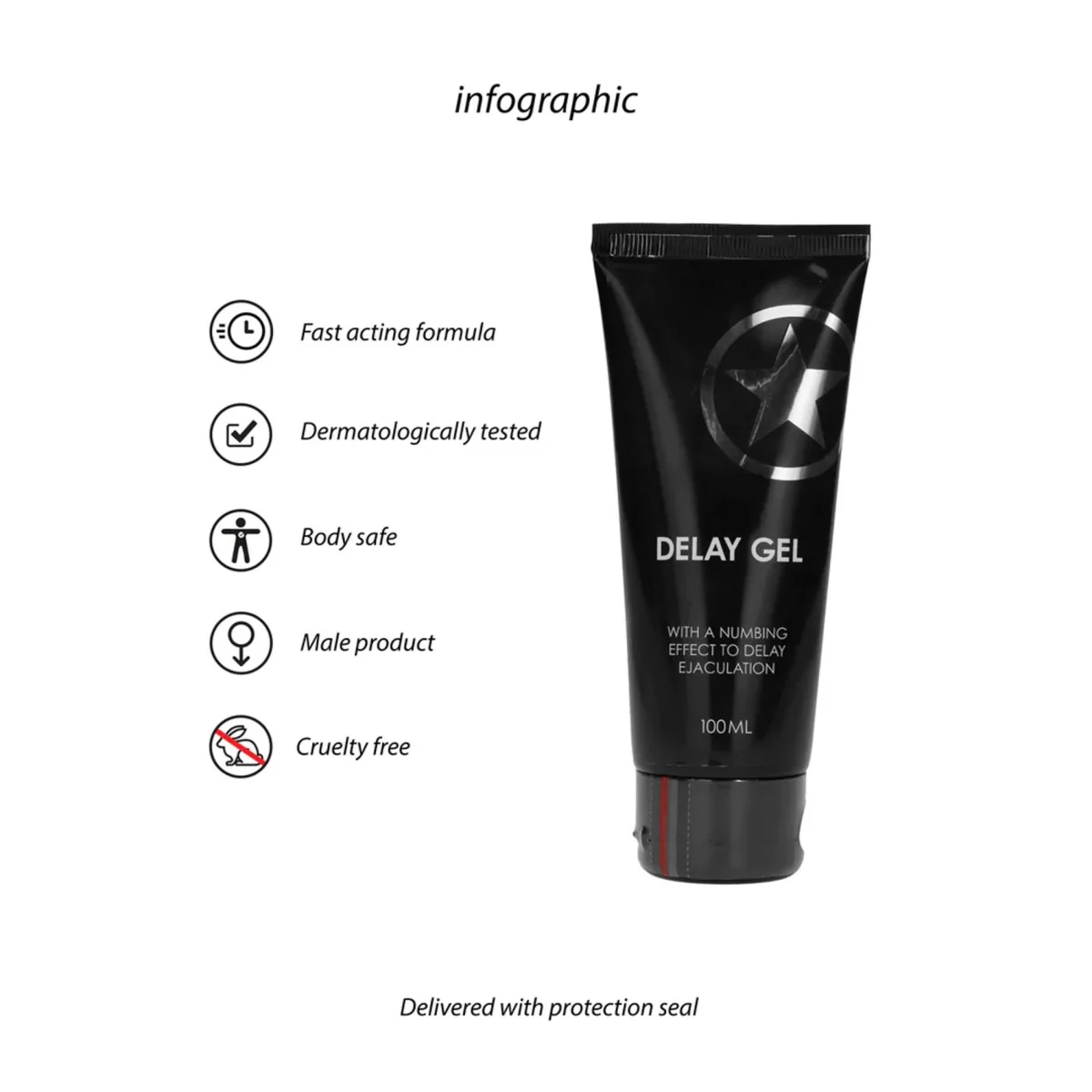 Delay Gel - 3 fl oz / 100 ml — zdjęcie 4