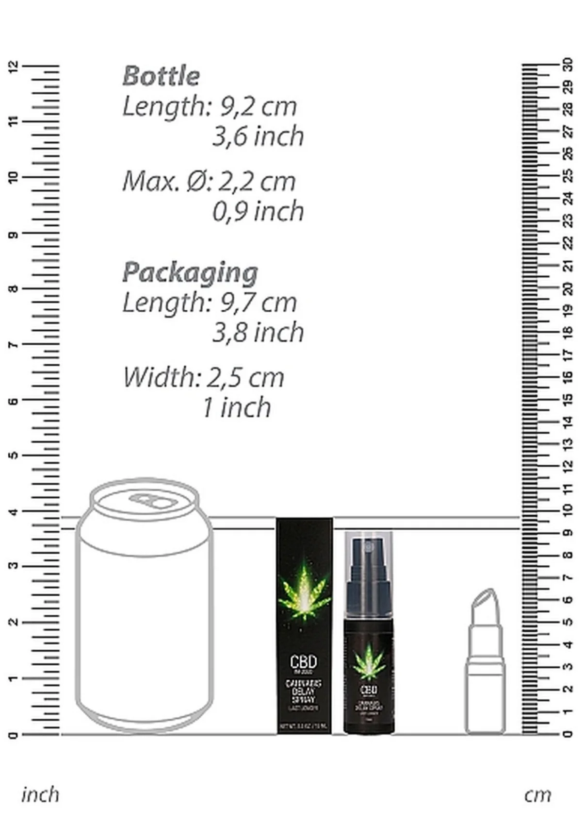 CBD Cannabis Delay Spray - 15 ml — zdjęcie 6