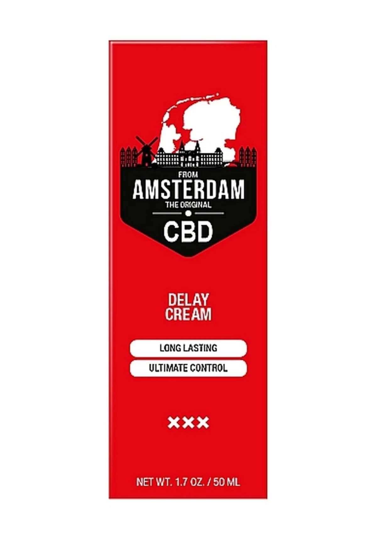 Original CBD from Amsterdam - Delay Cream - 50 ml — zdjęcie 3