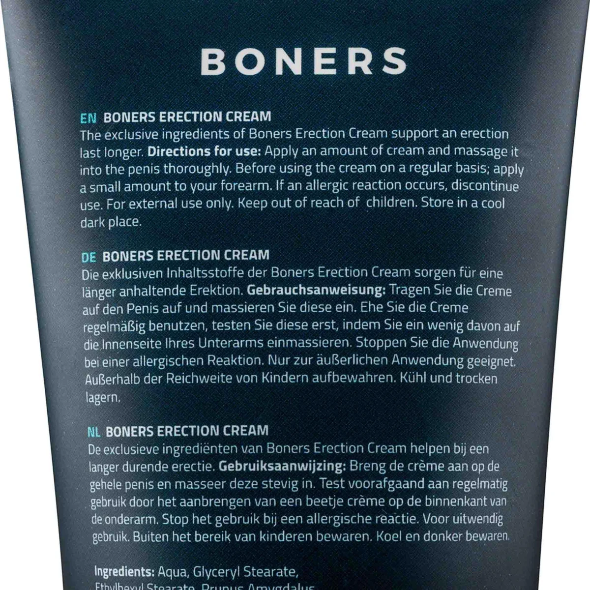 Boners - Erection Cream 100 ml — zdjęcie 4