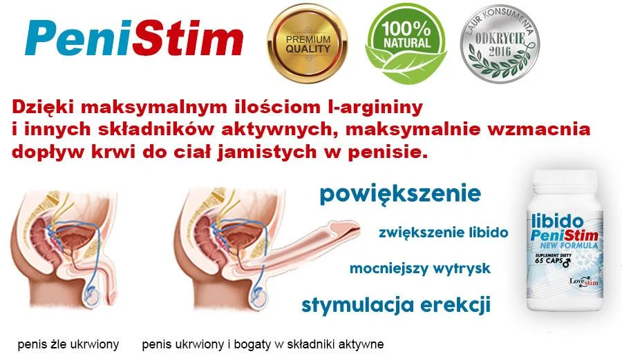 Supl.diety-Penistim 65kaps — zdjęcie 5