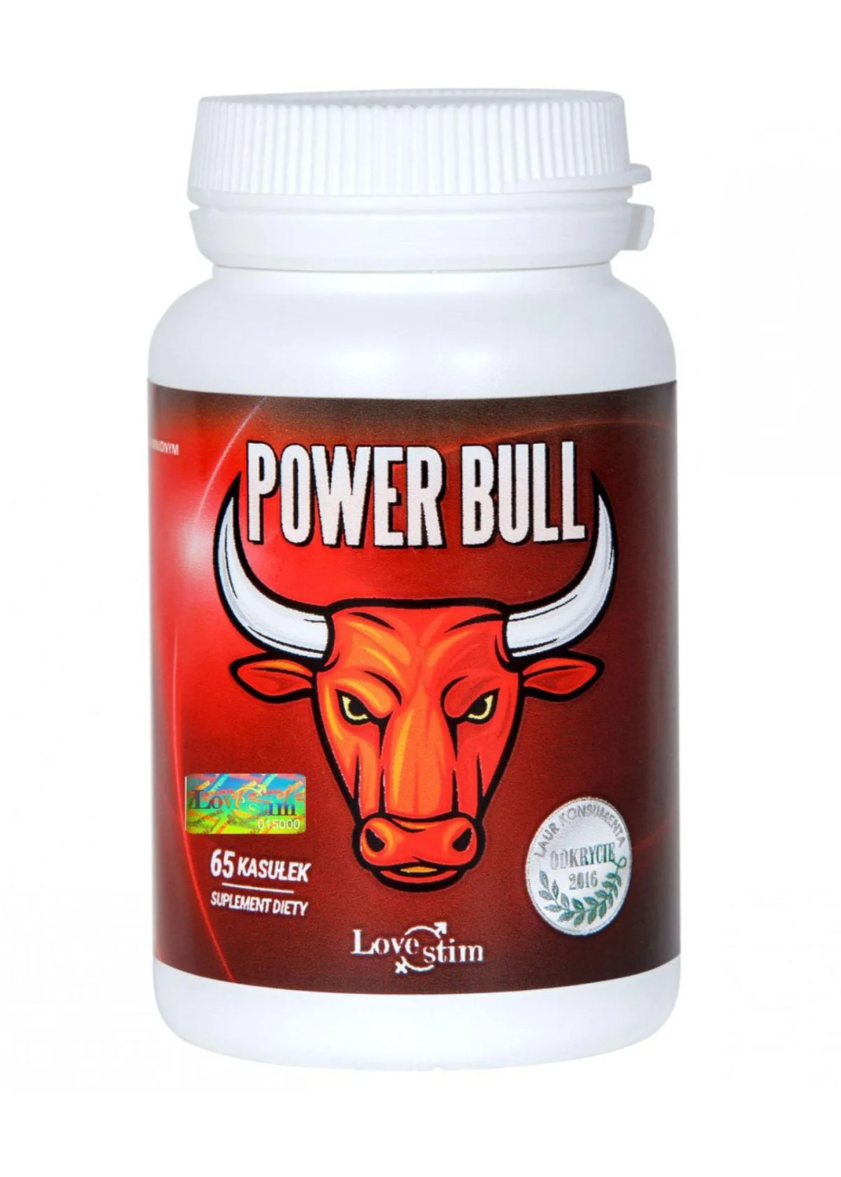 Supl.diety-Power Bull 65kaps suplement na testosteron i erekcję