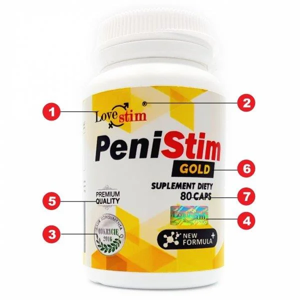 Supl.diety-PeniStim Gold 80 caps — zdjęcie 4