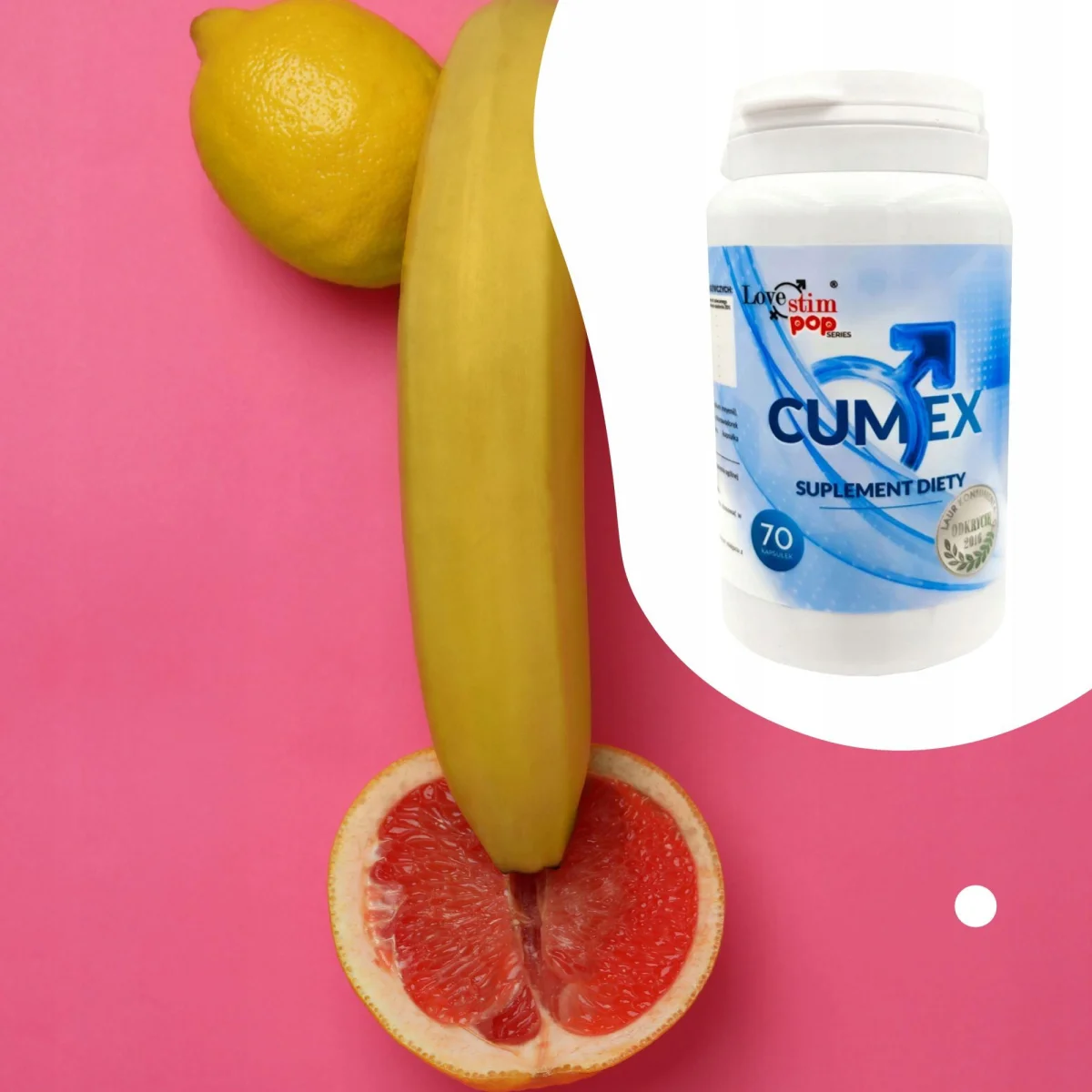 Supl.diety-LSTIM POP CUMEX 70kaps — zdjęcie 5