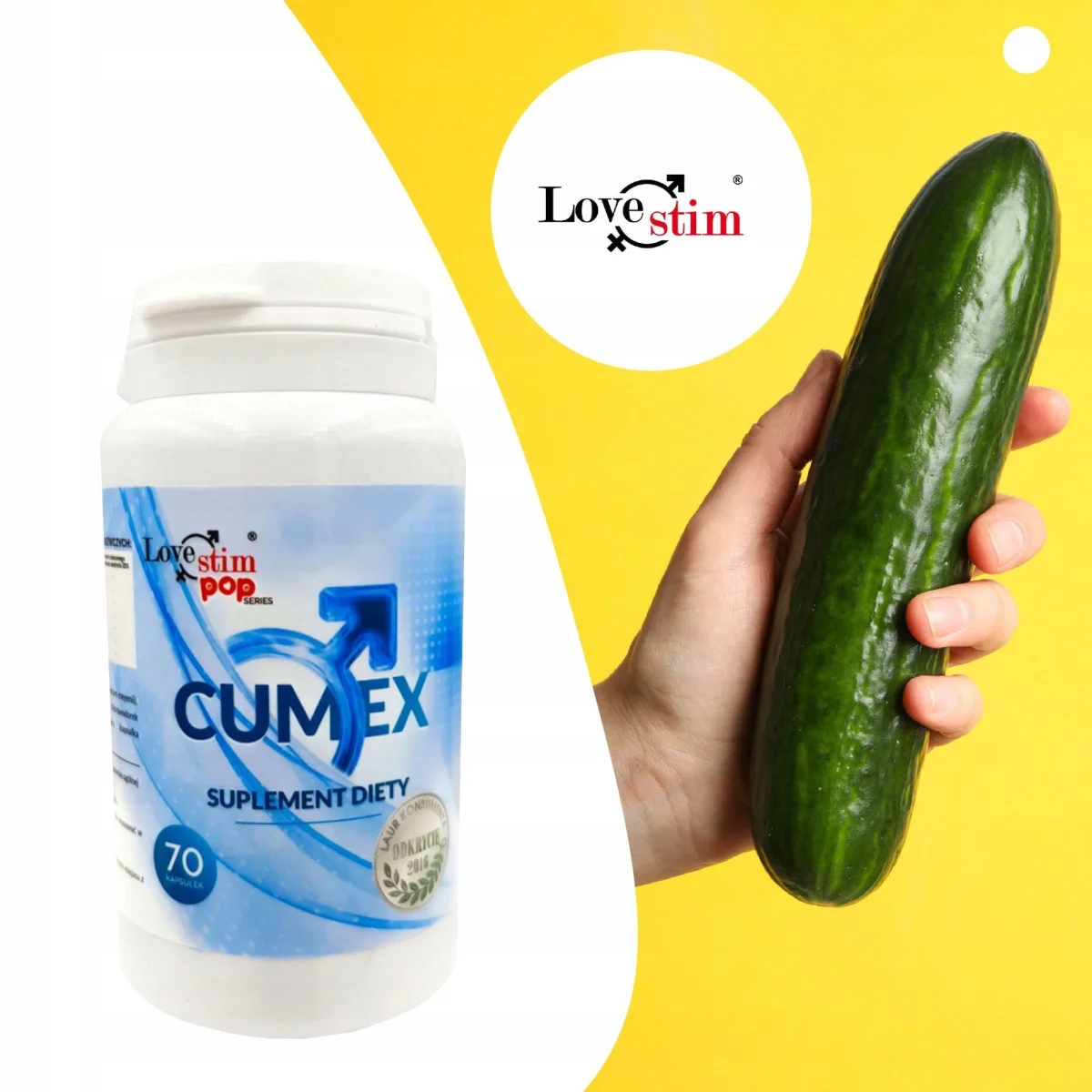 Supl.diety-LSTIM POP CUMEX 70kaps — zdjęcie 6