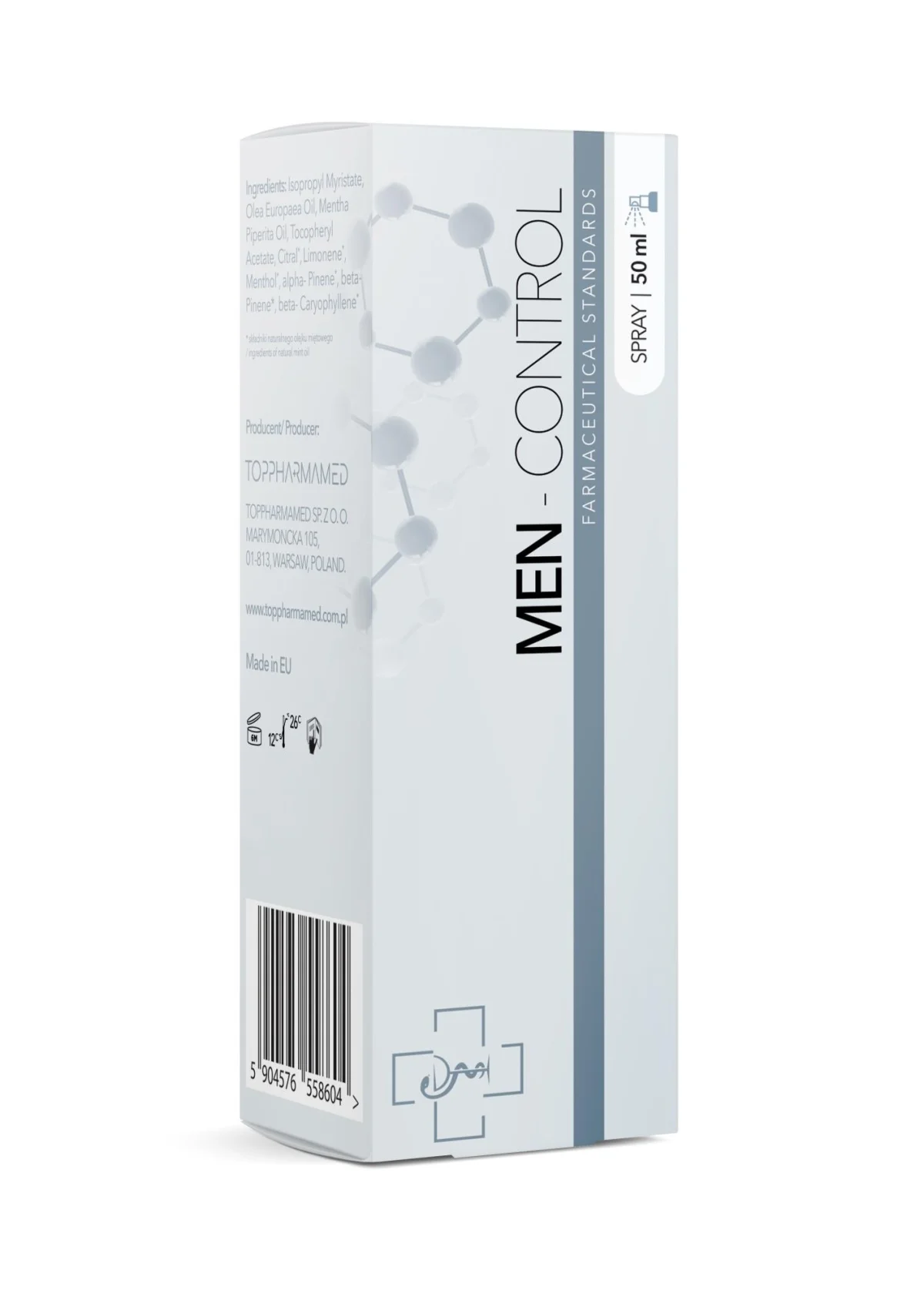MEN - CONTROL spray 50 ml — zdjęcie 9