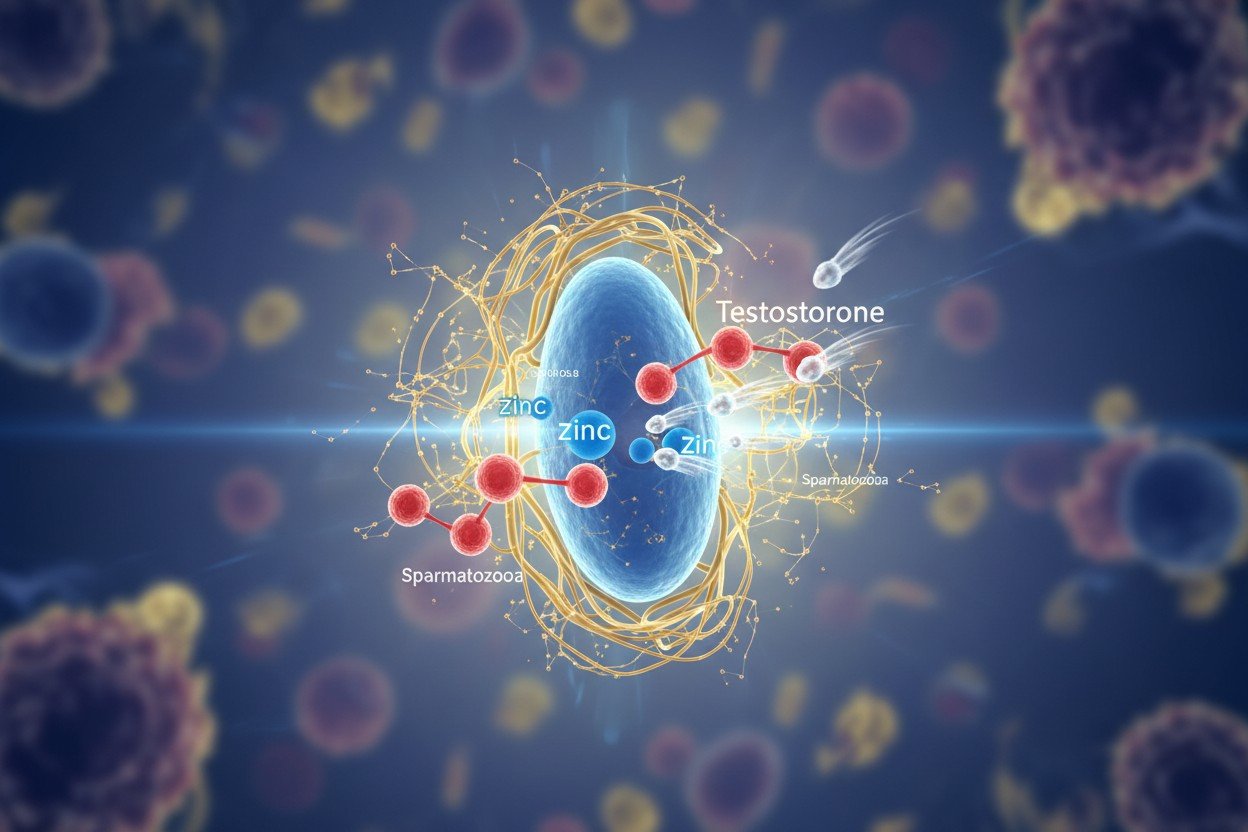 Jak cynk wpływa na testosteron i produkcję nasienia