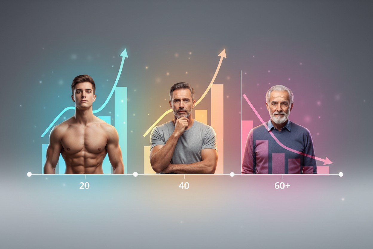 Jak zmienia się testosteron norma ng/ml wraz z wiekiem