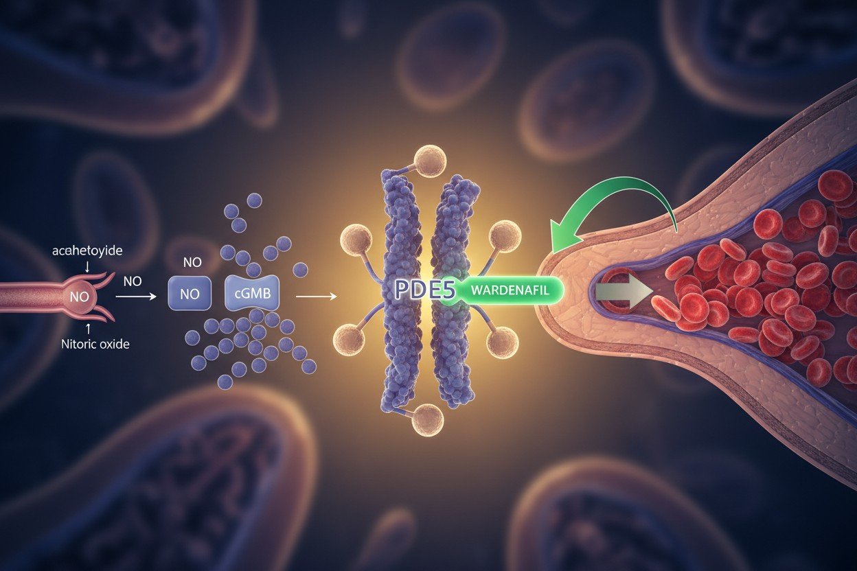 Mechanizm działania wardenafilu — hamowanie PDE5 z wyjątkową selektywnością