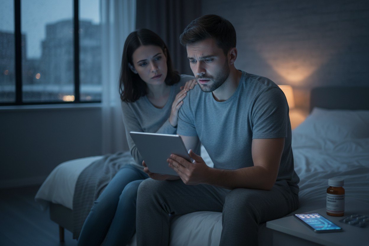 Objawy PIED — jak odróżnić go od innych przyczyn zaburzeń erekcji