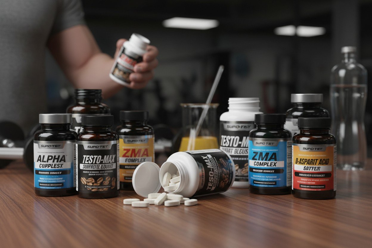 Skuteczność popularnych suplementów testosteronu