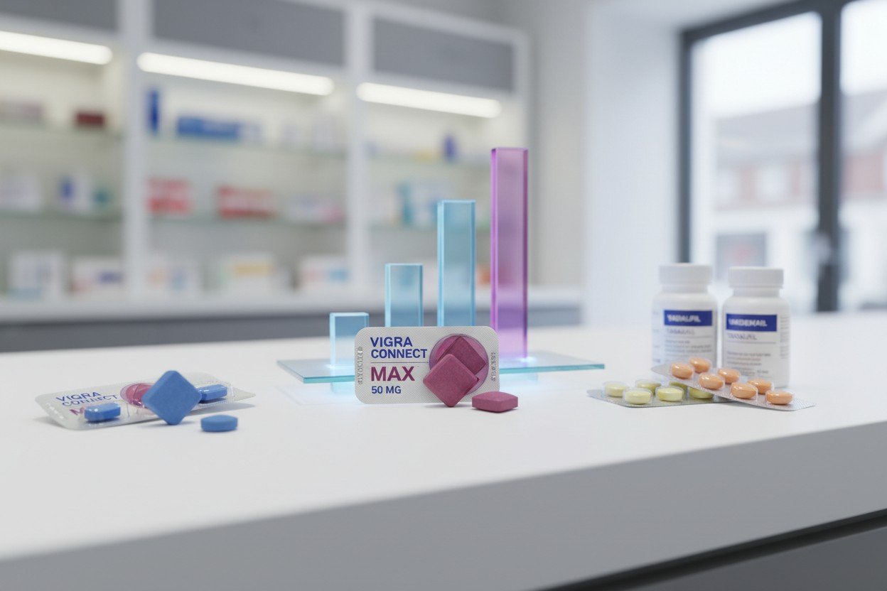 Viagra Connect Max 50 mg — porównanie z klasyczną Viagrą i innymi lekami