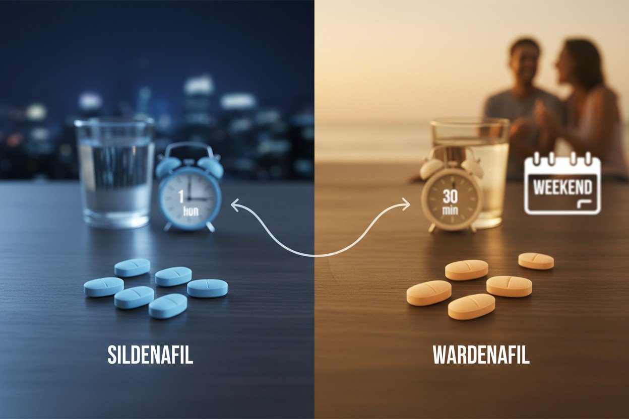 Wardenafil vs sildenafil — czym różnią się w praktyce